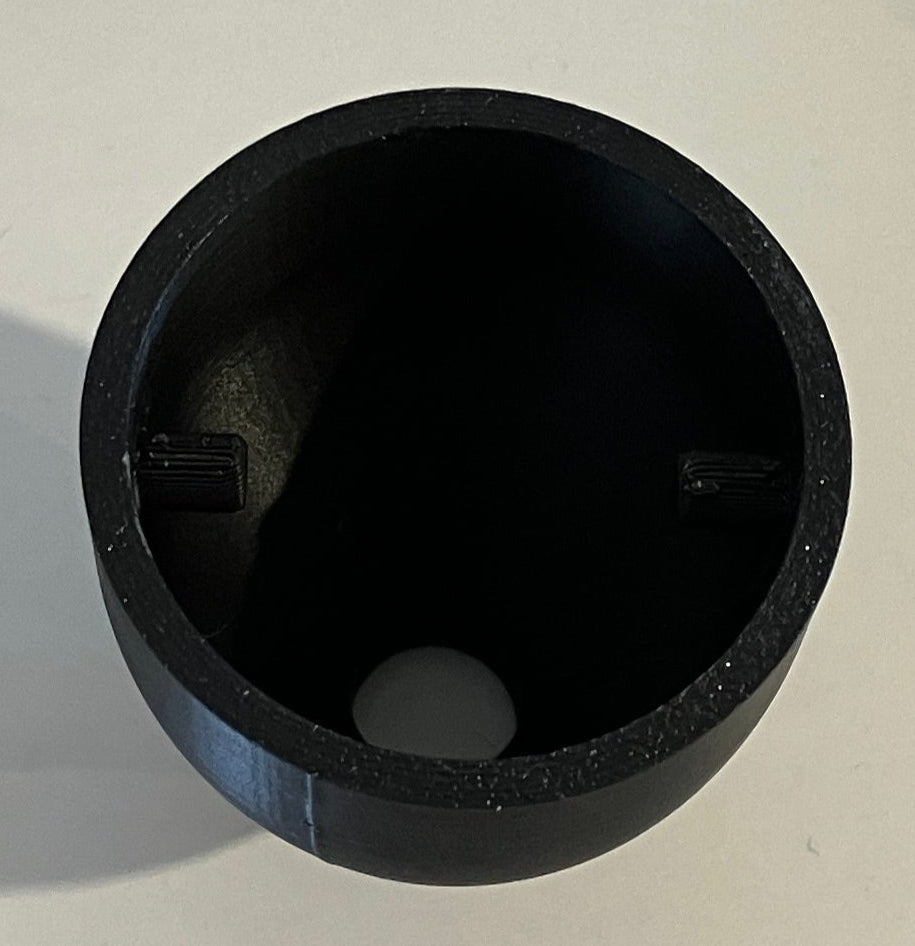 DUB183 blower with custom nozzle - nozzle only supplied. Internal view of the nozzle